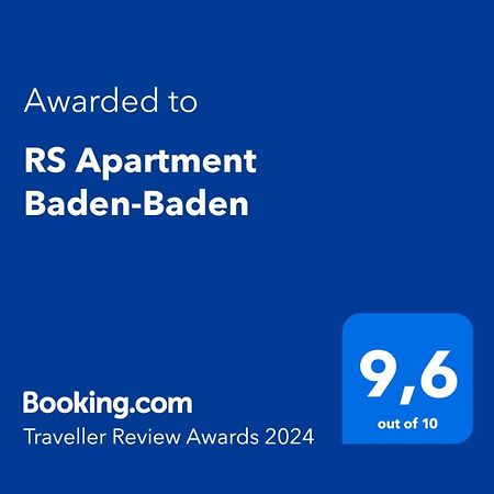 Rs Apartment Baden-Baden Ngoại thất bức ảnh